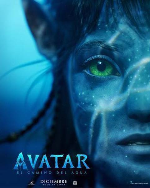 Primer tráiler, póster e imágenes de Avatar: el camino del agua de 20th Century Studios